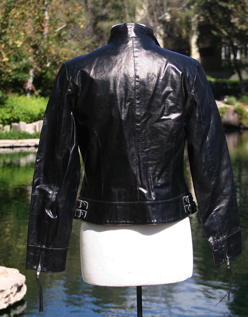 Black Patent Leather Jacket