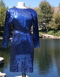 Blue Sparkles Dress