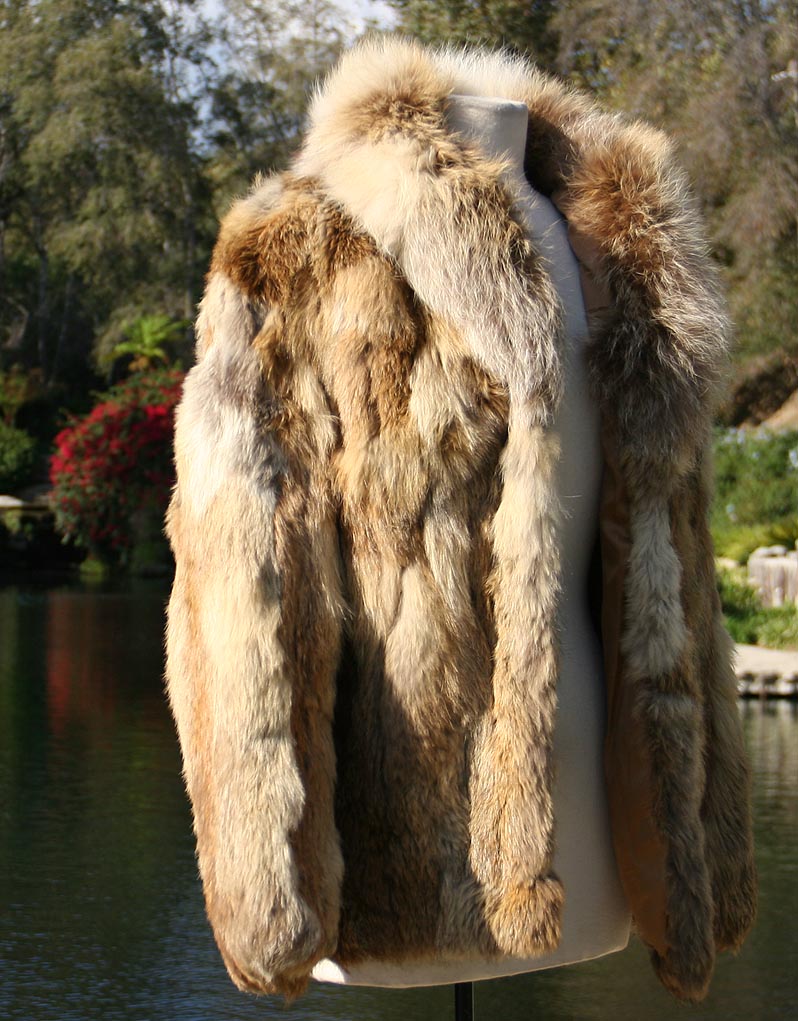 Fur Brown Light Patches Quarter Length