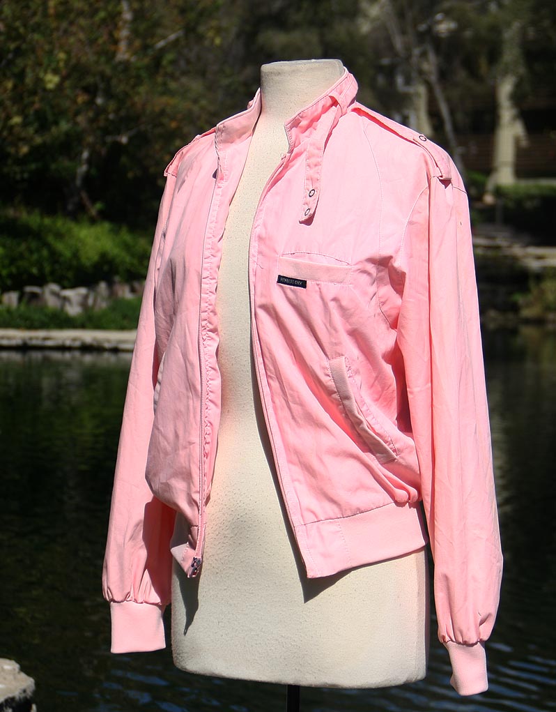 Pink Members Only Jacket